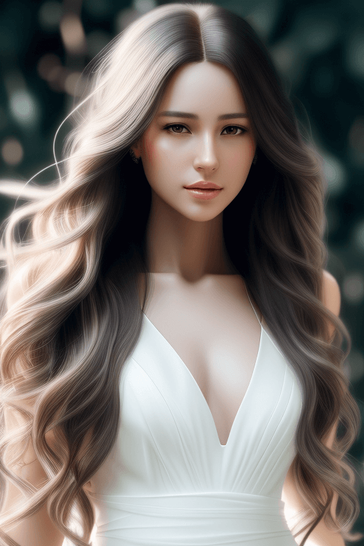 Playground AI로 생성한 그림(2) - 날카로운 눈빛의 여성