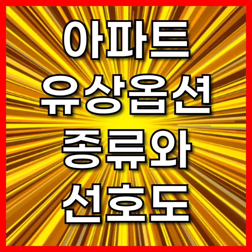 아파트유상옵션