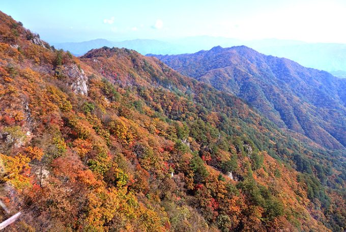 화천 백암산 단풍1