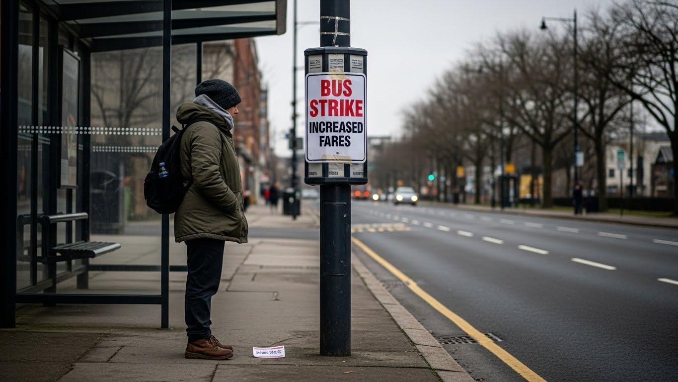 버스 파업 요금