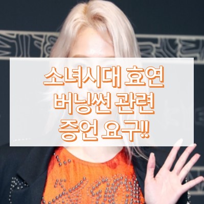 효연 김상교 버닝썬