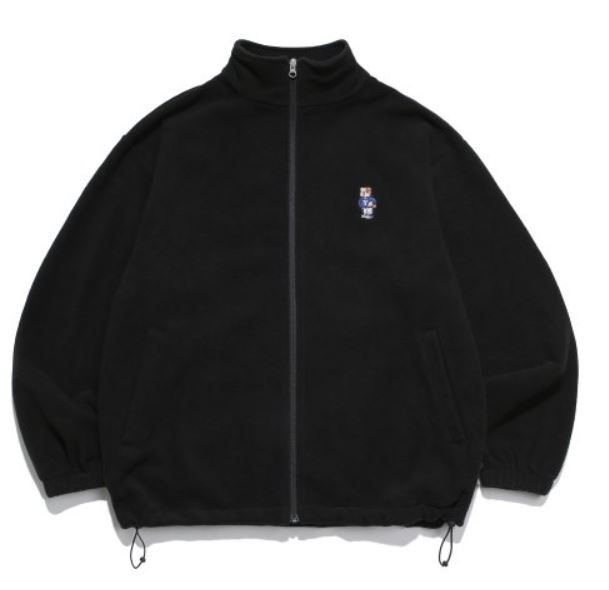 예일-댄-플리스-트랙-자켓-검정-색상