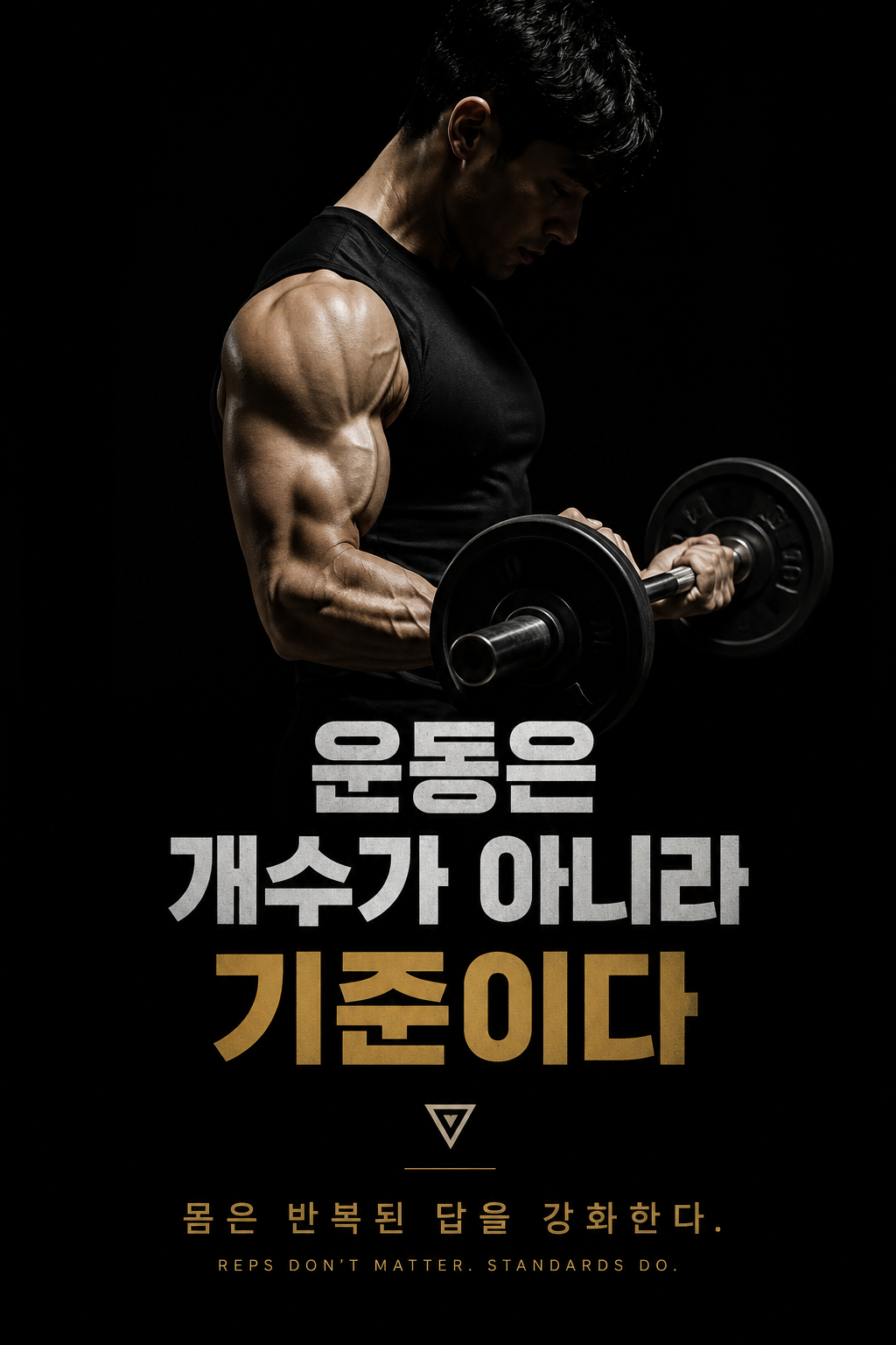 운동은 개수가 아니라 기준이다