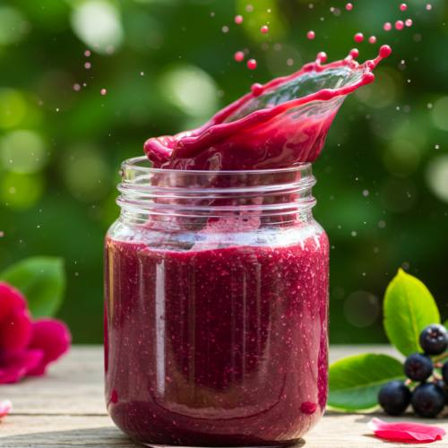 아로니아 음식 사진