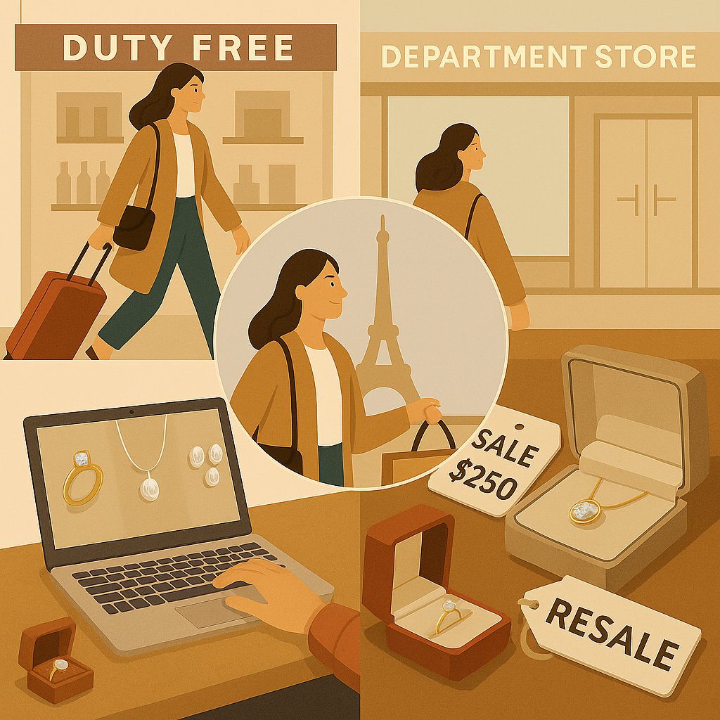 까르티에, 불가리, 티파니, 프레드, 쇼메, 타사키