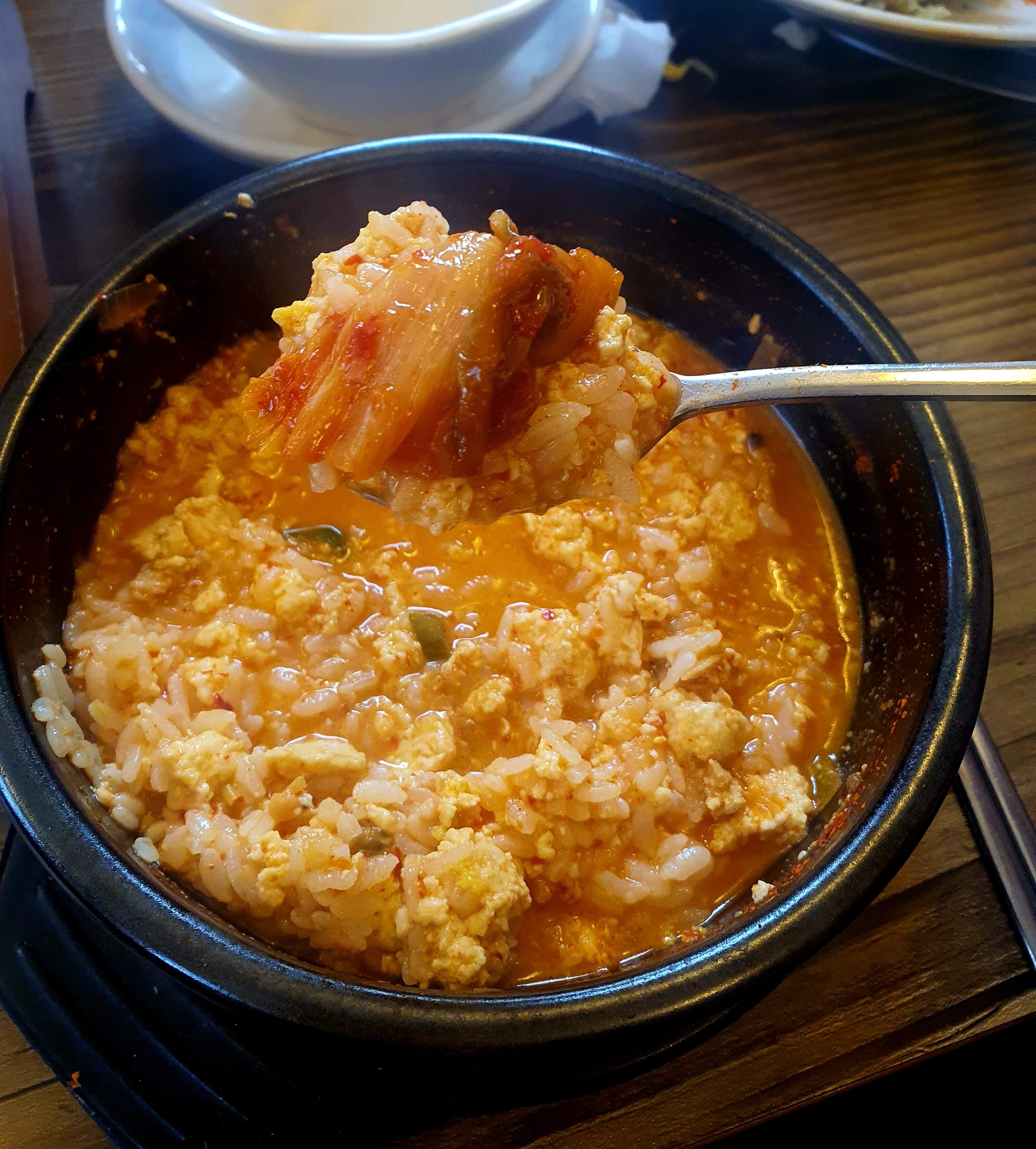 돌솥순두부