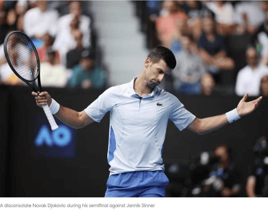 2024 호주 오픈 테니스 대회 4강 준결승 결과 결승 진출 대진표