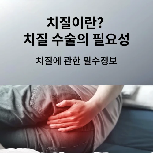 치질이란? 치질 수술의 필요성과 비용에 대해서 설명하는 포스팅으로, 사진에는 항문의 통증을 호소하는 듯한 사람이 보인다
