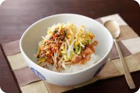 콩나물 강된장 비빕밥