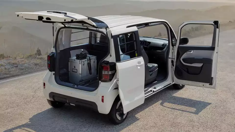 레이 EV 2인승 밴은 이렇습니다(출처 : 기아).