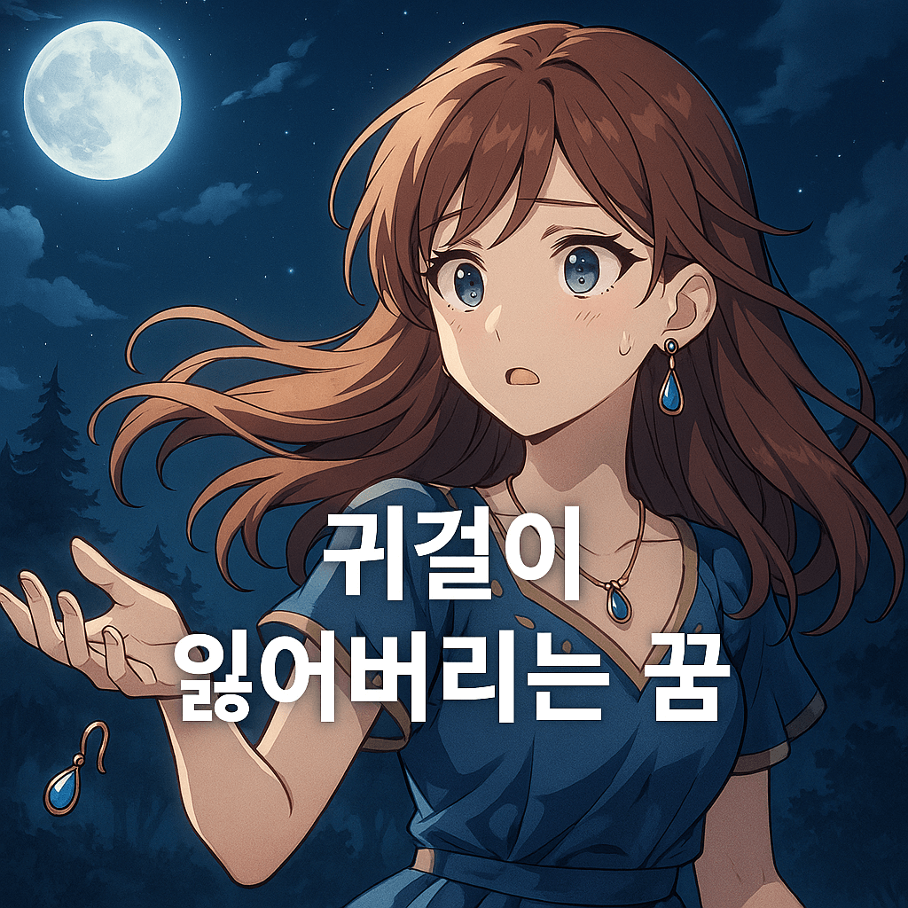 귀걸이 잃어버리는 꿈
