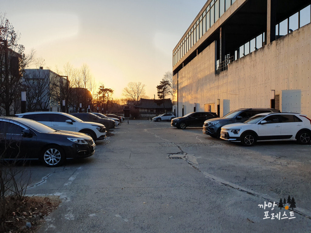 파주 지혜의 숲 주차장