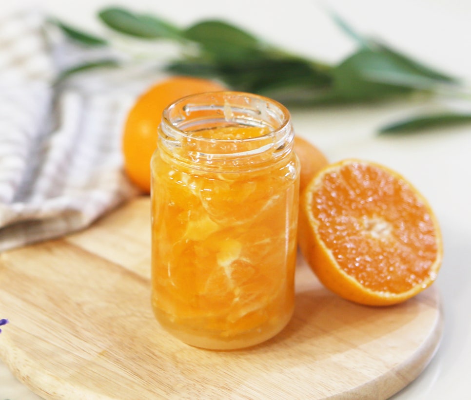 수제 과일청 귤청