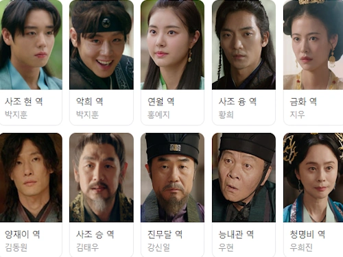 환상연가 등장인물