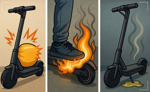 배터리가 부풀어 오른다면, 지금 당장 사용을 멈추세요