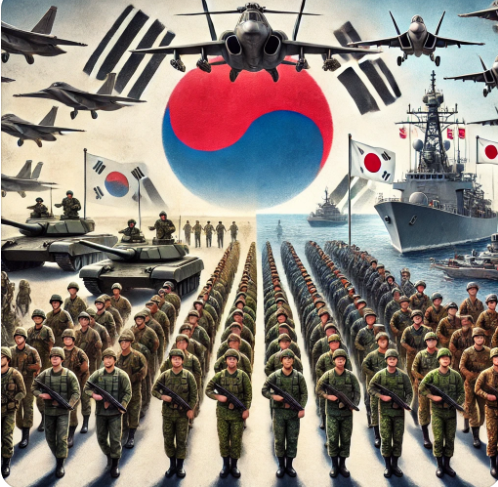 한국군과 러시아군 사진