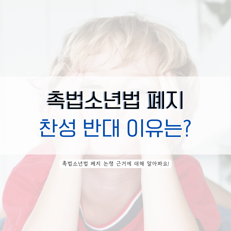 소년법-폐지-찬성-반대-이유