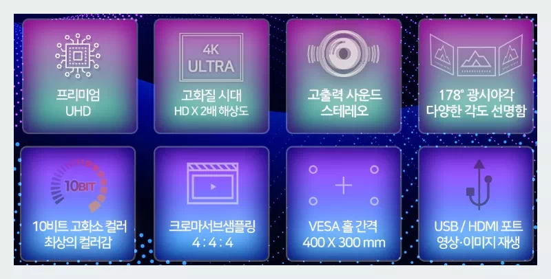 시티브 4K UHD LED TV 스펙