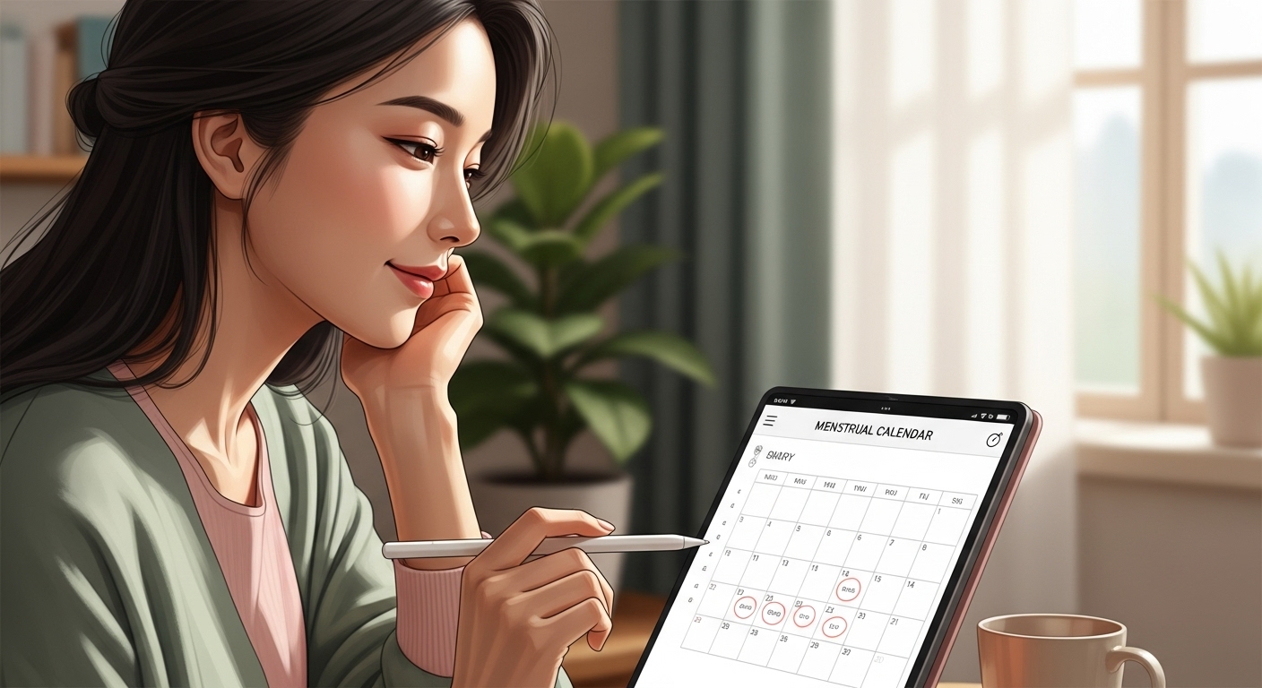 이상 신호로 볼 수 있는 생리 지연