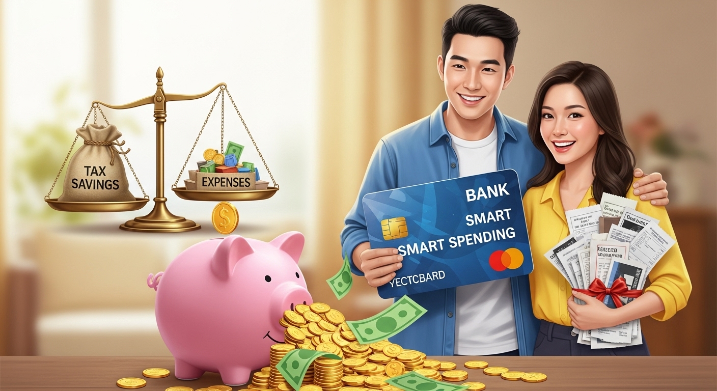 신용카드와 현금영수증을 효과적으로 사용하여 세금을 절약하는 맞벌이 부부