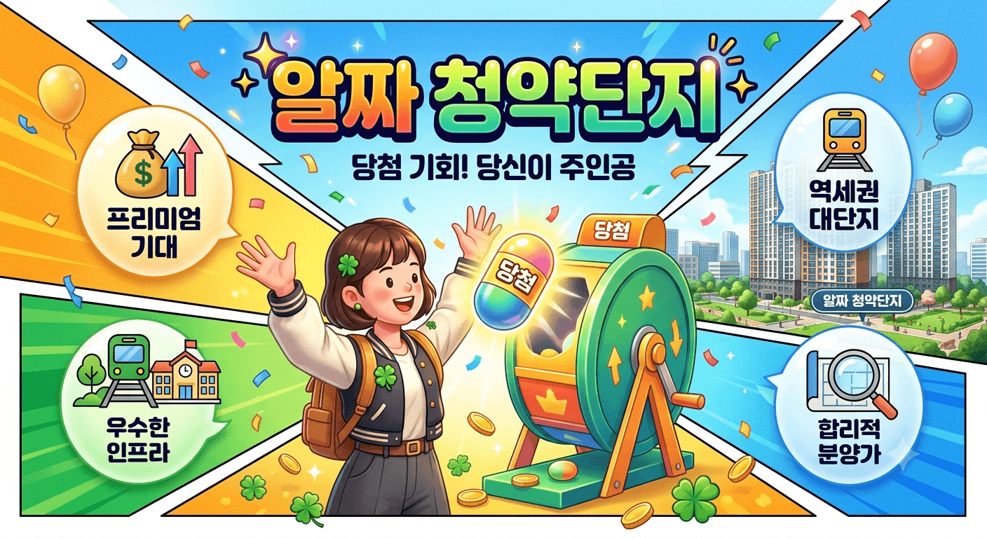 8월 분양 & 알짜 청약 단지