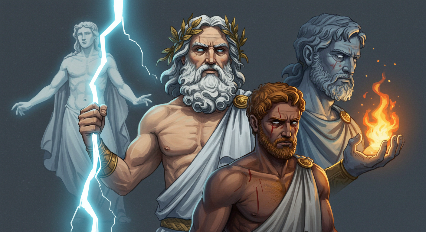 제우스부터 헤라클레스까지, 그리스 로마 신화 인물 총정리