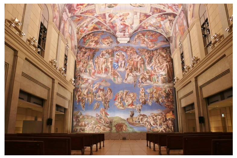 실물크기의 도자기에 판화로 세계의 명화를 재현한 세계 최초의 세라믹 아트 뮤지엄