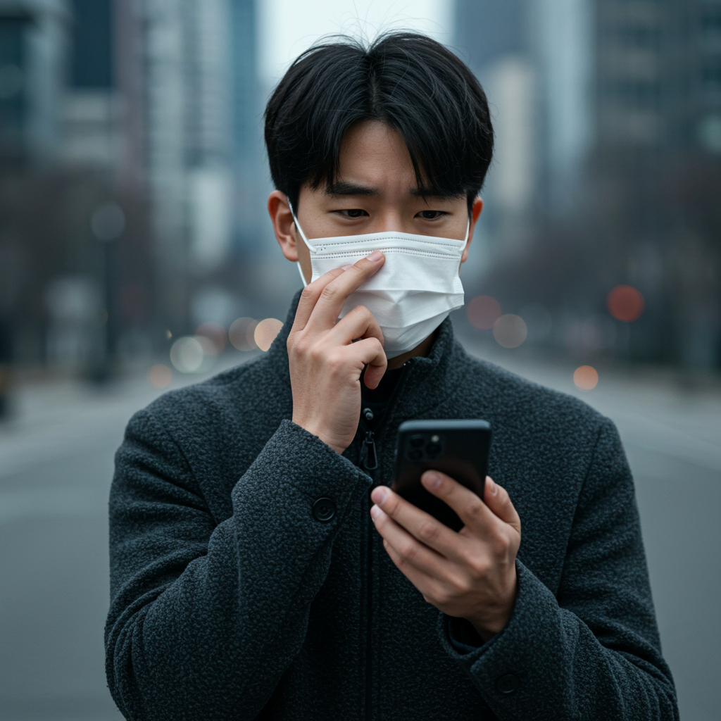 미세먼지 농도 황사 예보 실시간 확인하는 방법