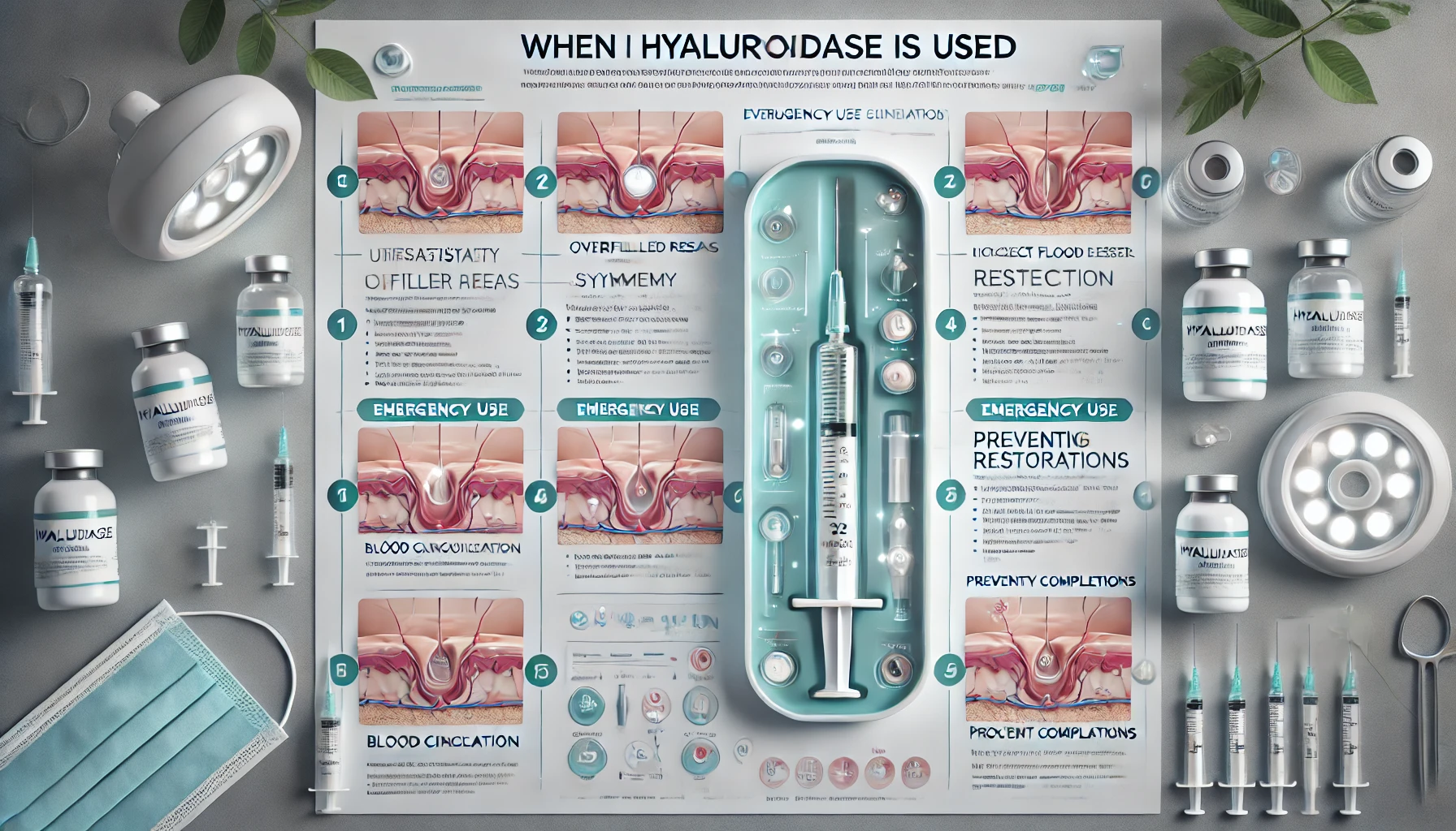 히알루로니다제는 언제 사용하나요?