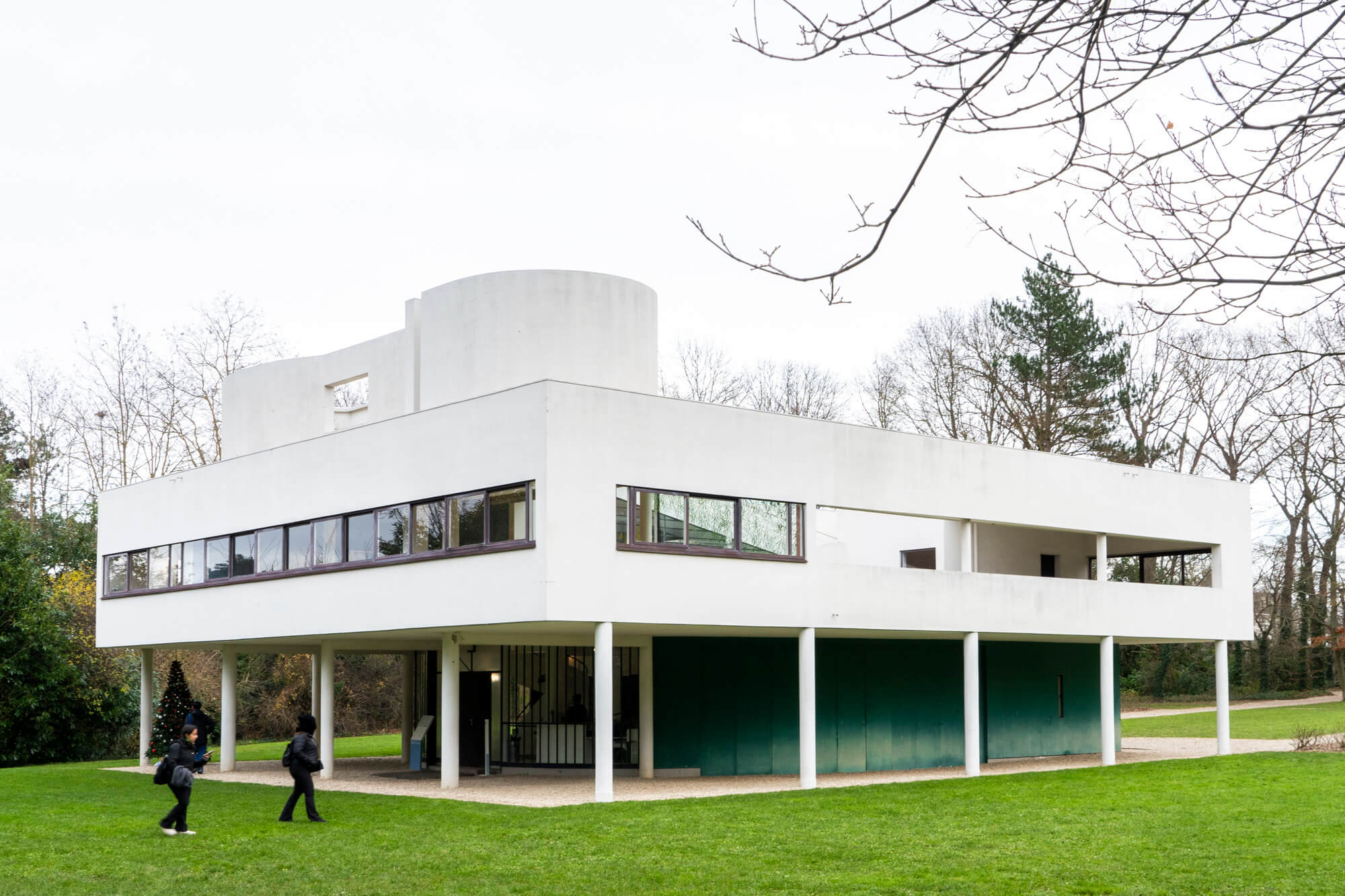 르 코르뷔지에의 빌리 사보아 이미지