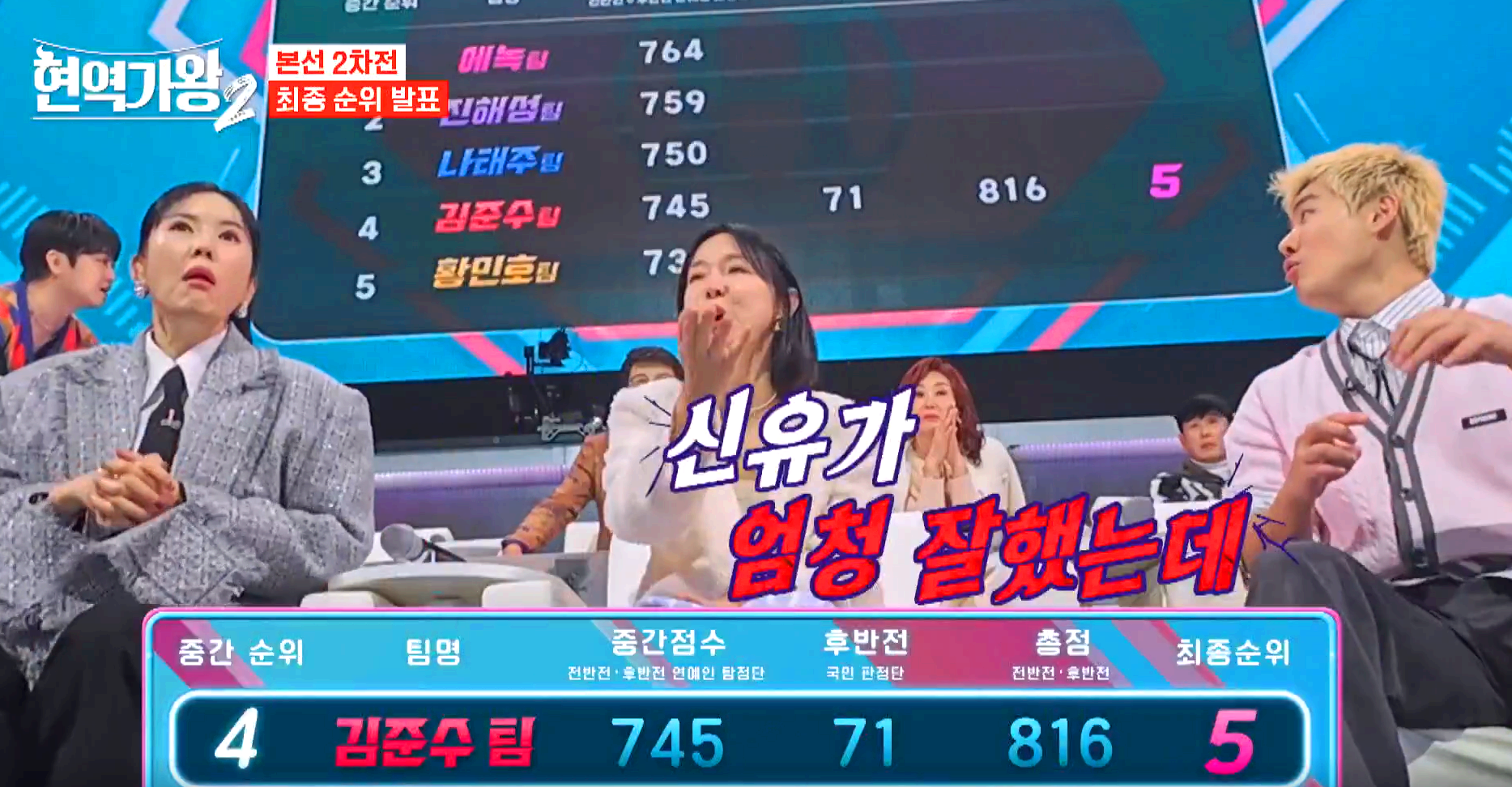 현역가왕 2 방송 6회차