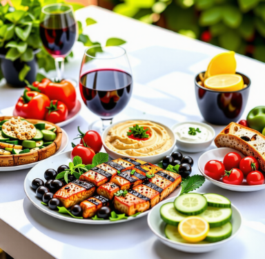 지중해식 식단 이미지