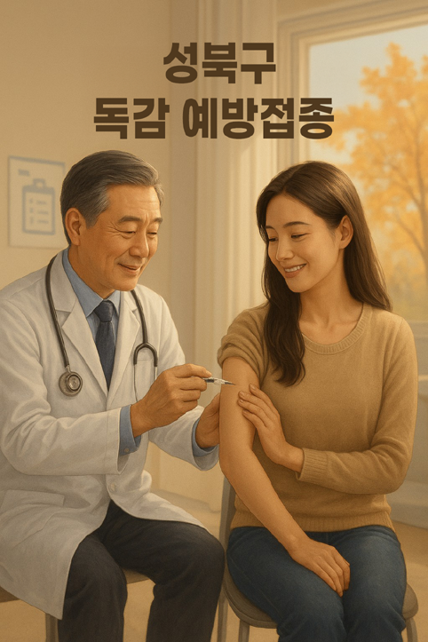 성북구 독감 예방접종 이미지