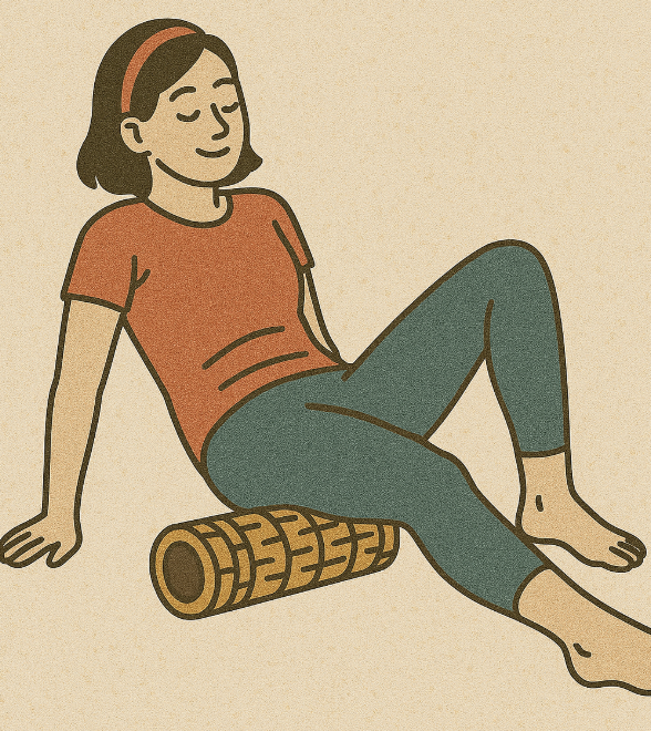 운동 전후 폼롤러 활용법 (예방, 회복, 혈액순환)