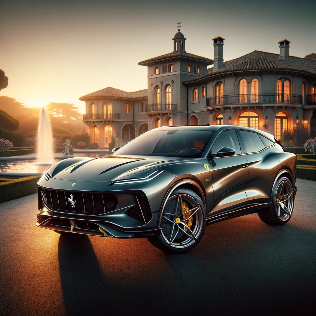 페라리 푸로산게 바탕으로한 이미지