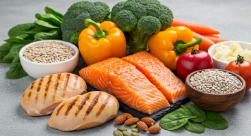 단백질과 건강한 지방