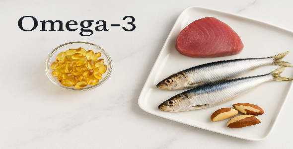 오메가-3 지방산 (DHA &amp; EPA) &ndash; 신경세포막 구성과 인지력 유지