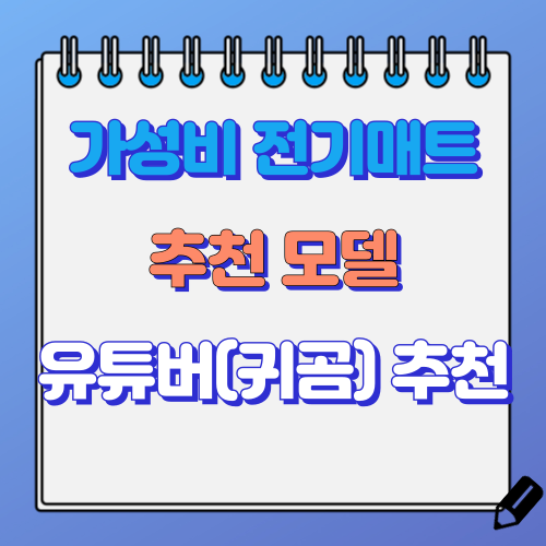 가성비 전기매트