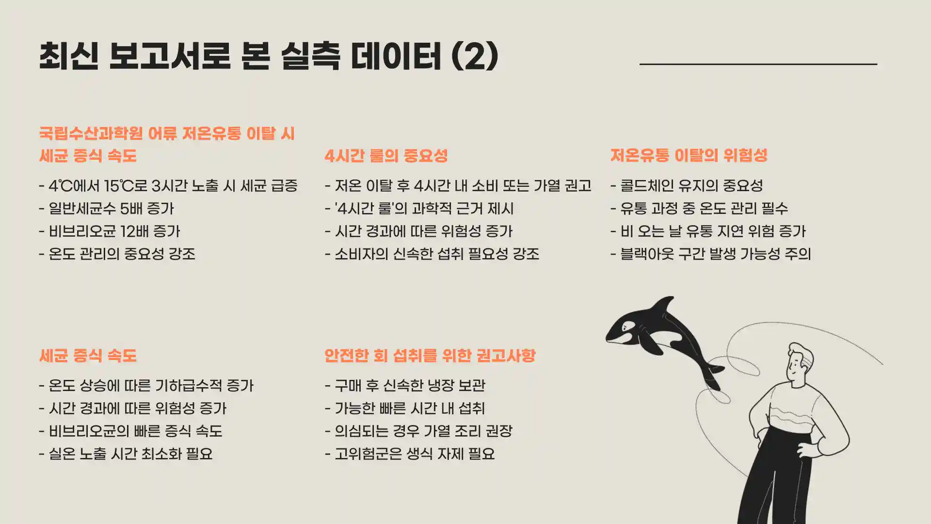 비오는날 회를 먹지말아야하는이유