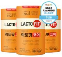 종근당건강 락토핏 코어 생유산균 60p, 120g, 3개