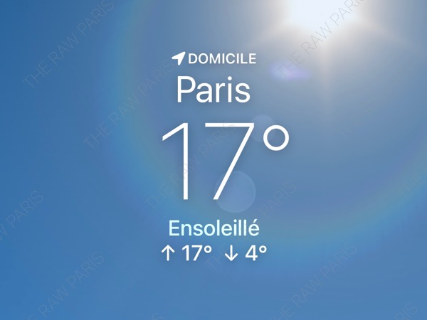 Paris 파리 날씨