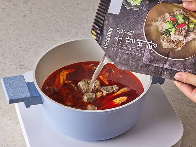 나물 육개장 레시피 피코크소갈비탕