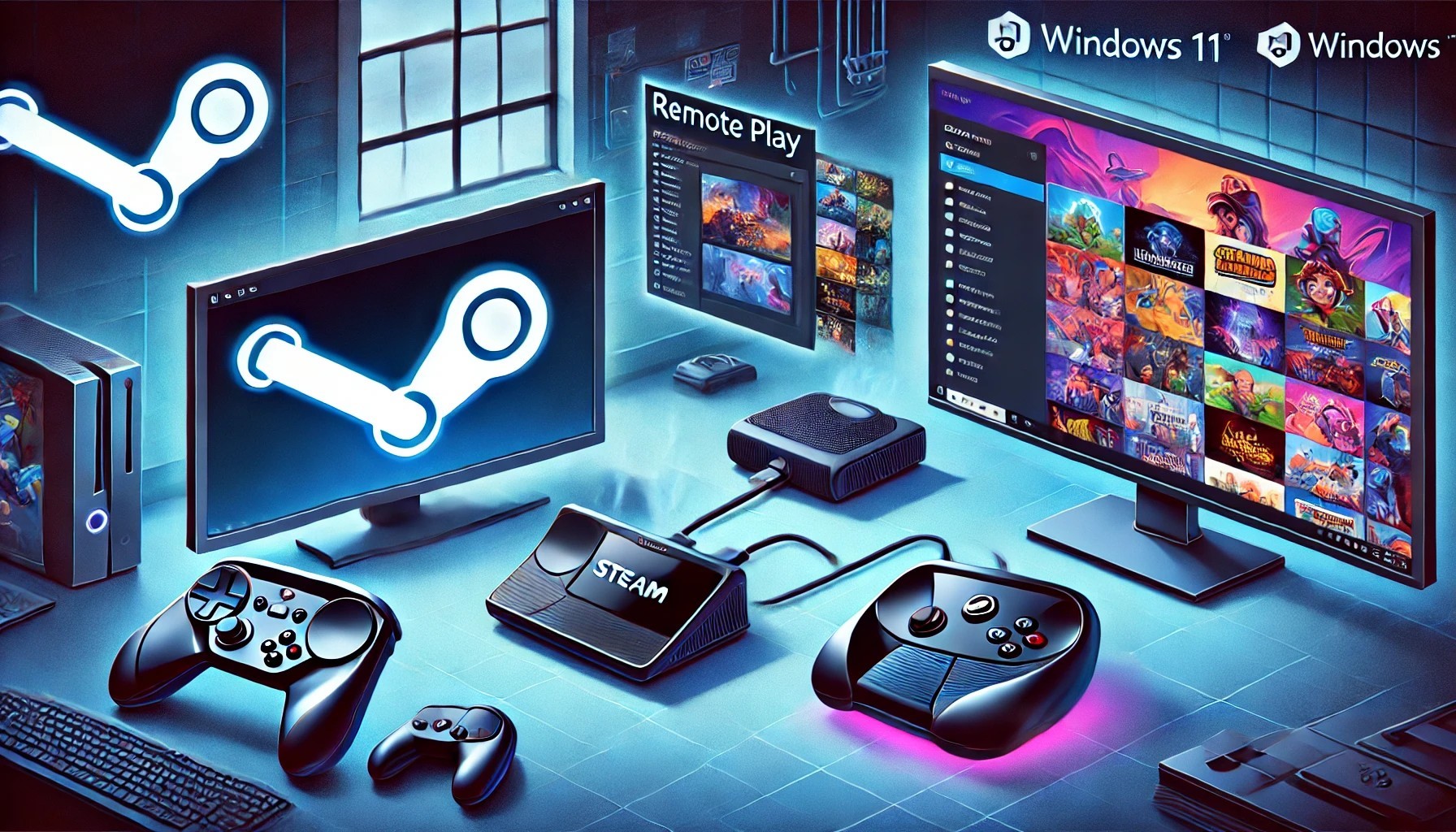 Windows 11에서 Steam Deck 사용하기