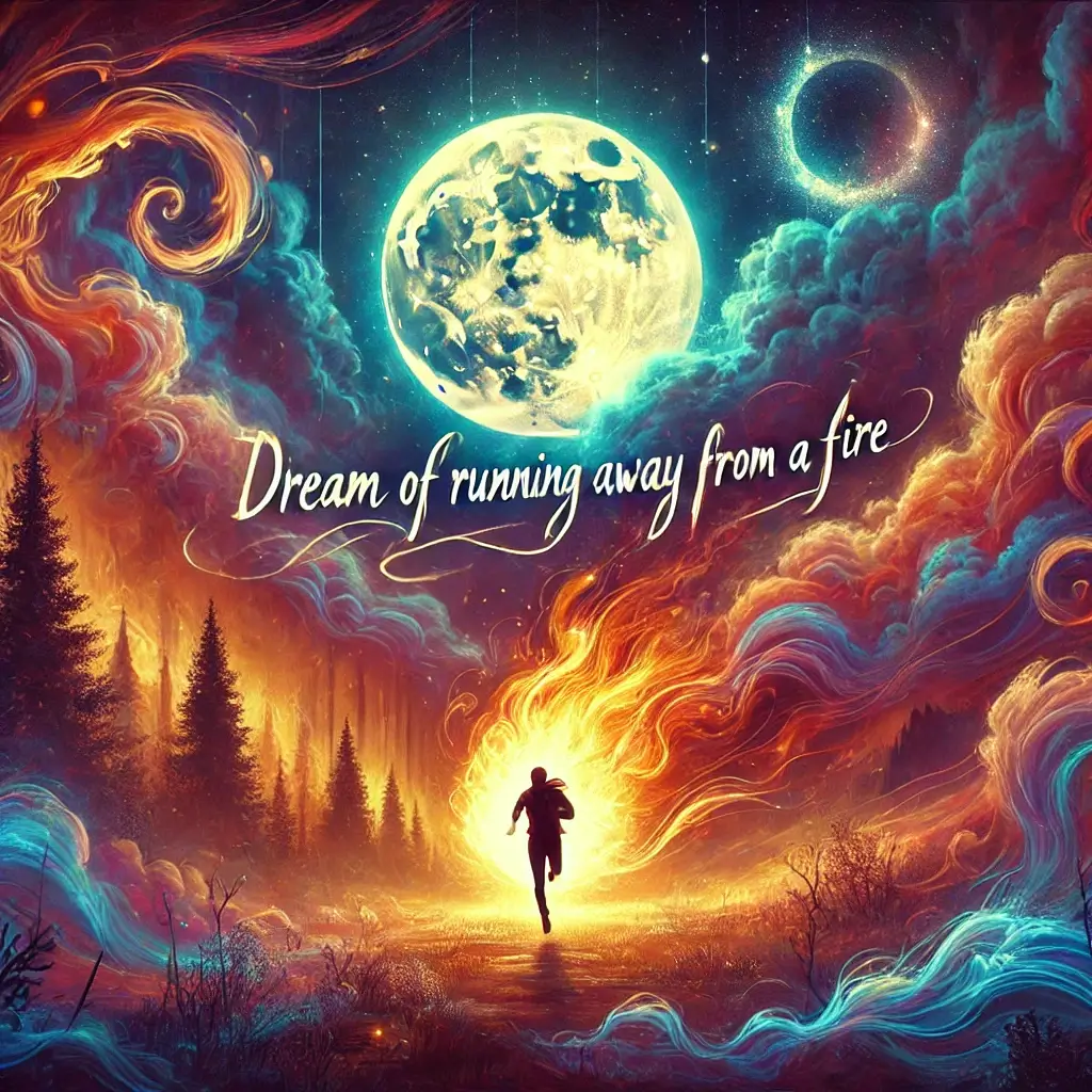 불나서 도망 가는 꿈 해몽