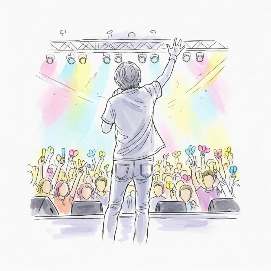 화려한 무대 위 열정적인 공연