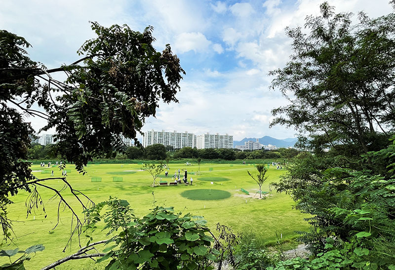 대구 수성패밀리파크 금호강변 수성파크골프장 27홀