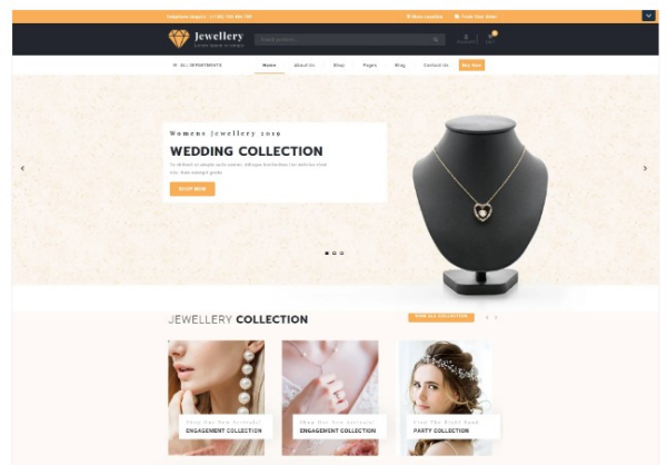 Jewellery - 워드프레스 테마
