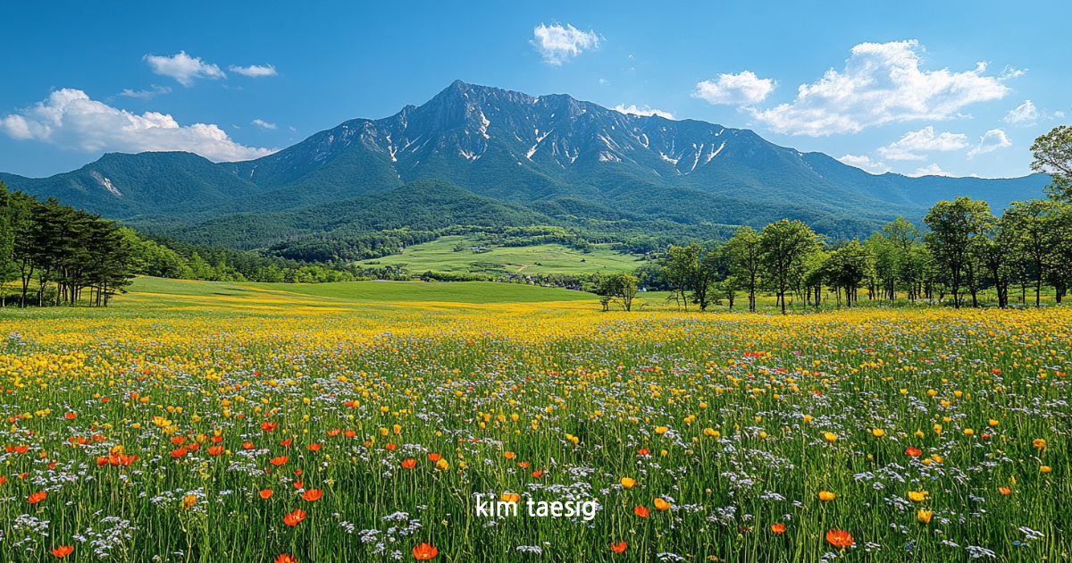 강천산의 사계절