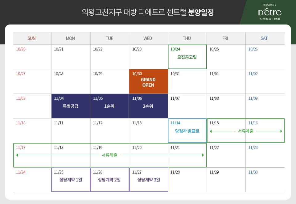 디에트르 분양일정