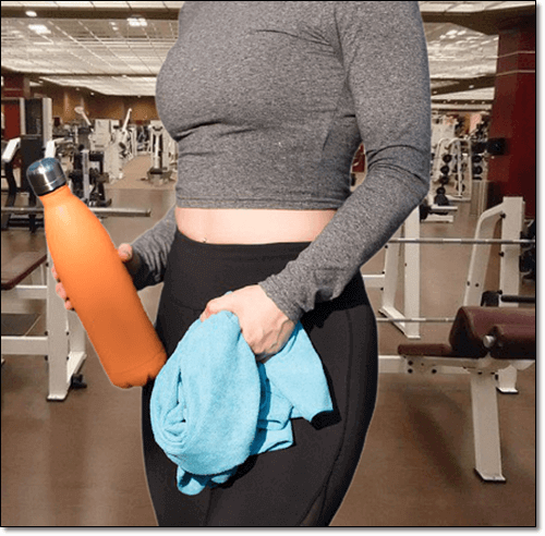 다이어트 운동 중인 여성